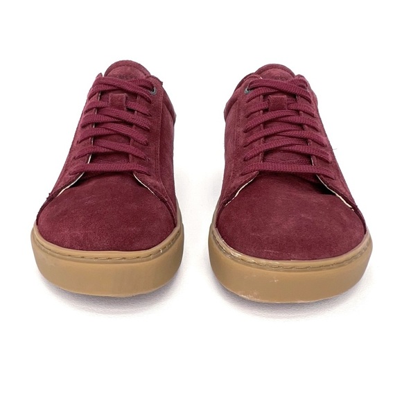 Birkenstock Bend Low-Profile Sneaker Zinfandel Suede Size 38 = 7-7.5 Narrow EUC - Picture 4 of 11